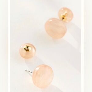 NWT Anthropologie Delicate Colorful Glassy Post Earrings